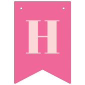 Prinzessin krönen Kinder zum Geburtstag Wimpelkette (Zweite Fahne)