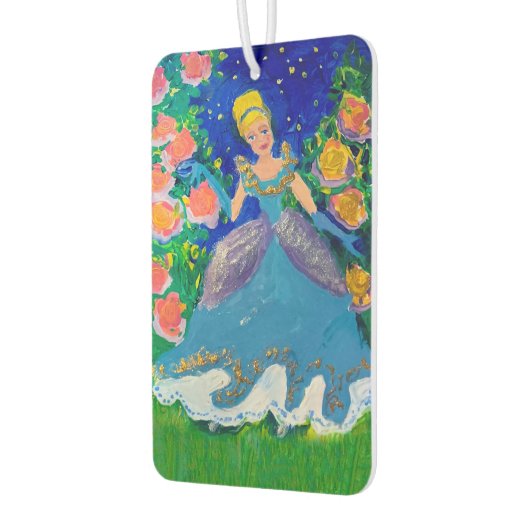 Prinzessin "Kunst von Kindern" Autolufterfrischer (Links)