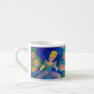 Prinzessin "Kunst von Kindern" Espressotasse