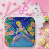 Prinzessin "Kunst von Kindern" Pappteller (Party)