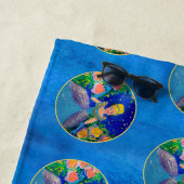 Prinzessin "Kunst von Kindern" Strandtuch (Beispiel)