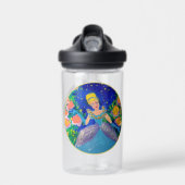 Prinzessin "Kunst von Kindern" Trinkflasche (Vorne)
