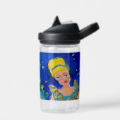 Prinzessin "Kunst von Kindern" Trinkflasche (Links)
