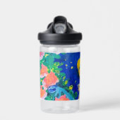 Prinzessin "Kunst von Kindern" Trinkflasche (Vorne)