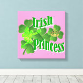 Prinzessin Leinwanddruck (Insitu (Holzboden))