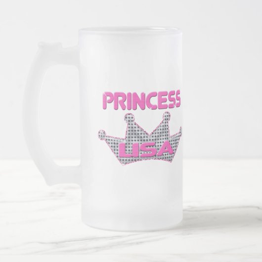 Prinzessin Lisa Mattglas Bierglas (Links)