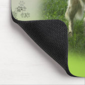 Prinzessin Luna in der Wiese - Mousepad (Ecke)