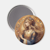 Prinzessin Magnet (Vorderseite/Rückseite)