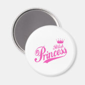 Prinzessin Magnet (Vorderseite/Rückseite)