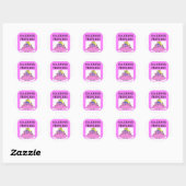 Prinzessin MAHJONG Runder Aufkleber (Blatt)