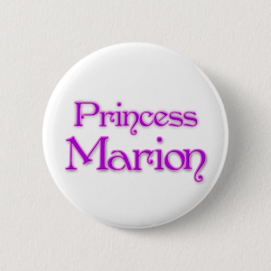 Prinzessin Marion Button (Vorderseite)