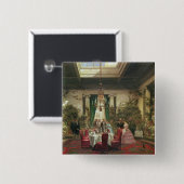 Prinzessin Mathilde Salle-ein-Krippe Button (Vorne & Hinten)