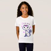 Prinzessin-Miezekatze T-Shirt (Vorne ganz)