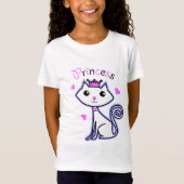 Prinzessin-Miezekatze T-Shirt (Vorderseite)