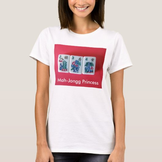 Prinzessin Milliamperestunde-Jongg T-Shirt (Vorderseite)