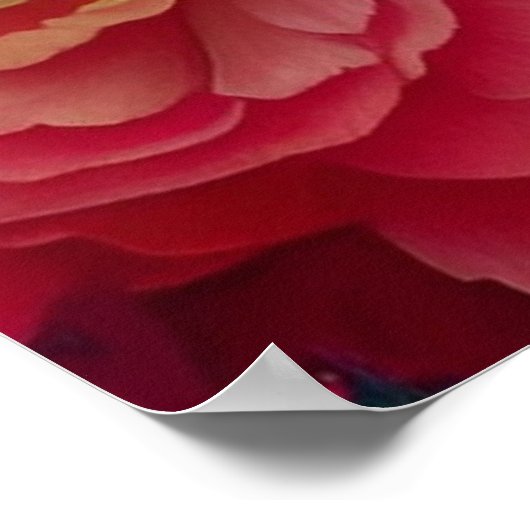 Prinzessin mit blauem Tiara Poster (Ecke)