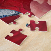 Prinzessin mit blauem Tiara Puzzle (Seite)