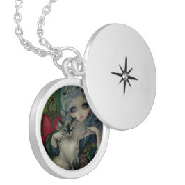 "Prinzessin mit eine Ragdoll Katze" Locket