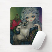 "Prinzessin mit einer Ragdoll Katze" Mousepad (Mit Mouse)