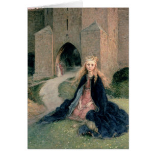 Prinzessin mit einer Spindel