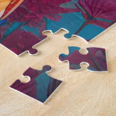 Prinzessin mit farbiger Gesichtsfarbe Puzzle (Seite)