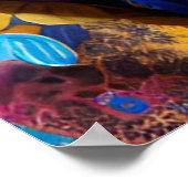 Prinzessin mit fett gedrucktem Armband Poster (Ecke)