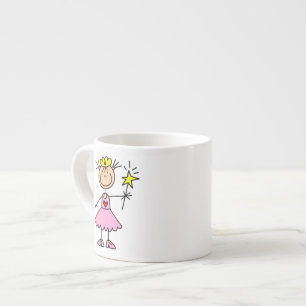 Prinzessin mit Wand Espressotasse