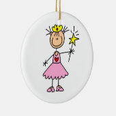 Prinzessin mit Wand Keramikornament (Rechts)