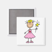Prinzessin mit Wand Magnet (Vorderseite/Rückseite)