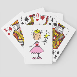 Prinzessin mit Wand Spielkarten