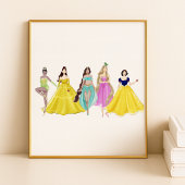 Prinzessin, Modeskizze, Poster