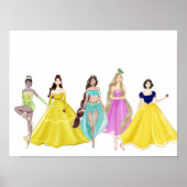 Prinzessin, Modeskizze, Poster (Vorne)