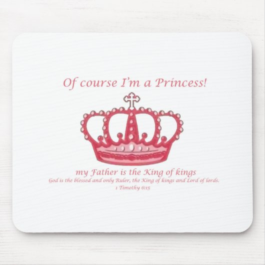 Prinzessin Mousepad (Vorne)