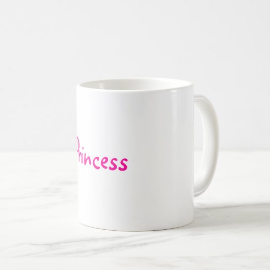 Prinzessin Mug Kaffeetasse (VorderseiteRechts)