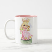 Prinzessin Mug Zweifarbige Tasse (Links)