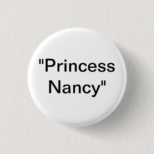 Prinzessin Nancy Button (Vorderseite)
