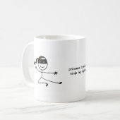 Prinzessin Ninja Kaffeetasse (Vorderseite Links)