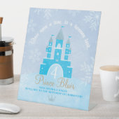 Prinzessin oder Princess Party Begrüßungszeichen Sockelschild (In Situ)