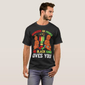 Prinzessin oder Prinz Diese Black King Lieben Sie T-Shirt (Vorne ganz)