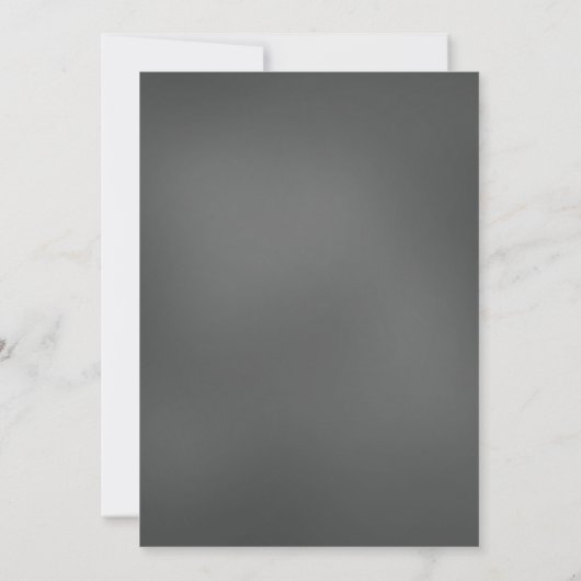 Prinzessin oder Prinzessin Chalk Gender Reveal Einladung (Rückseite)