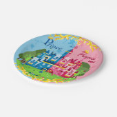 Prinzessin oder Prinzessin Gender Reveal 9" Teller (Schrägansicht)