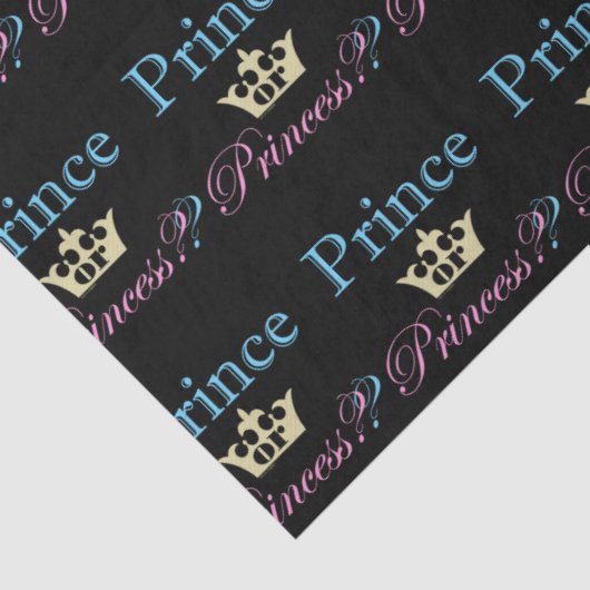 Prinzessin oder Prinzessin? Seidenpapier (Detail)