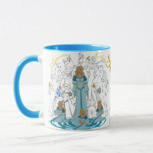 Prinzessin Odette Sketch Mug mit farbigem Tasse