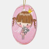 Prinzessin Ornament (Links)
