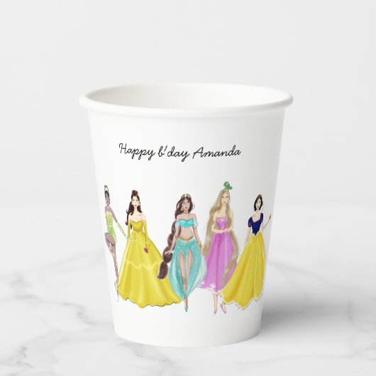 Prinzessin Pappbecher (Vorderseite)