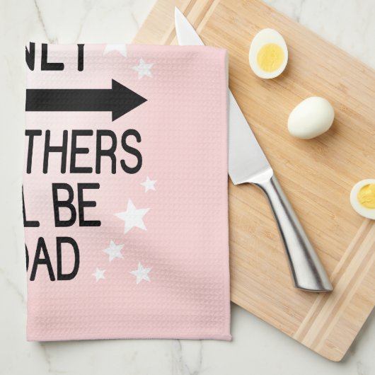 Prinzessin Parking Only Geschirrtuch (Viertel Falte)