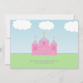 Prinzessin Party Einladung (Rückseite)