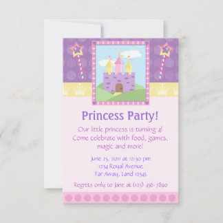 Prinzessin-Party Einladung