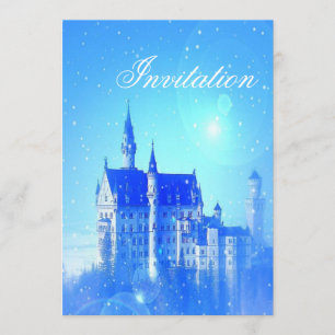 Prinzessin Party Märchenburg Einladung