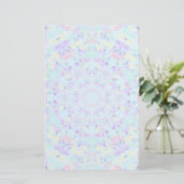Prinzessin Pastel Mandala Briefpapier (Stehend Vorderseite)